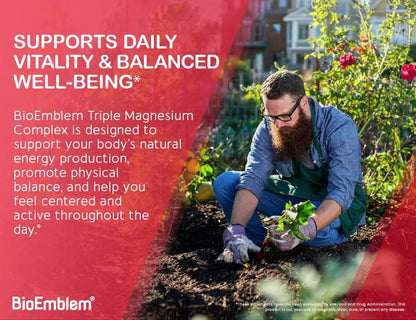 BioEmblem Triple Complex Magnesium (90 Capsules)