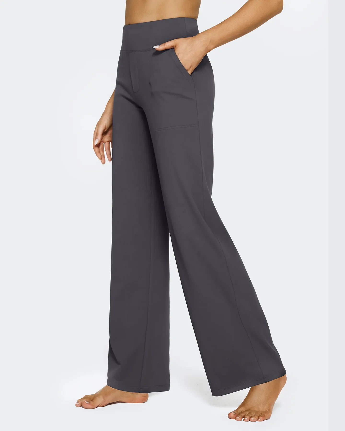 Loose High-Waist Business Casual Pants