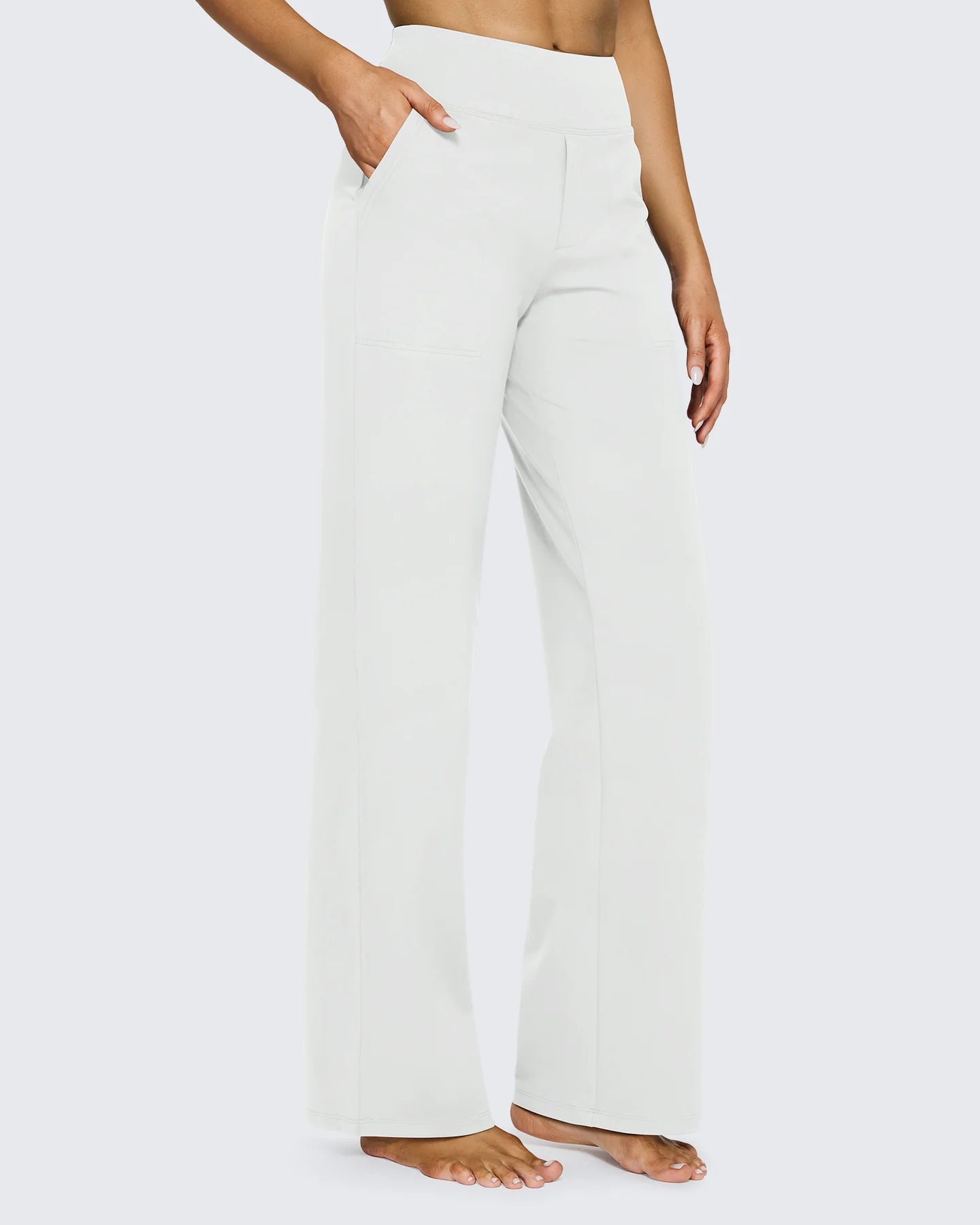 Loose High-Waist Business Casual Pants