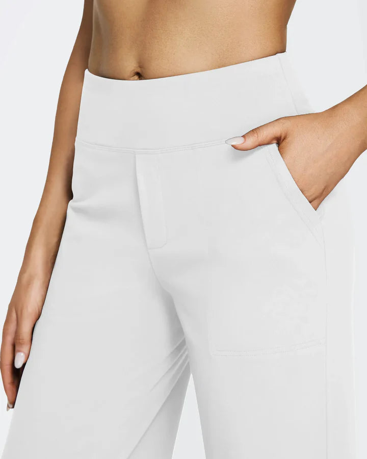 Loose High-Waist Business Casual Pants