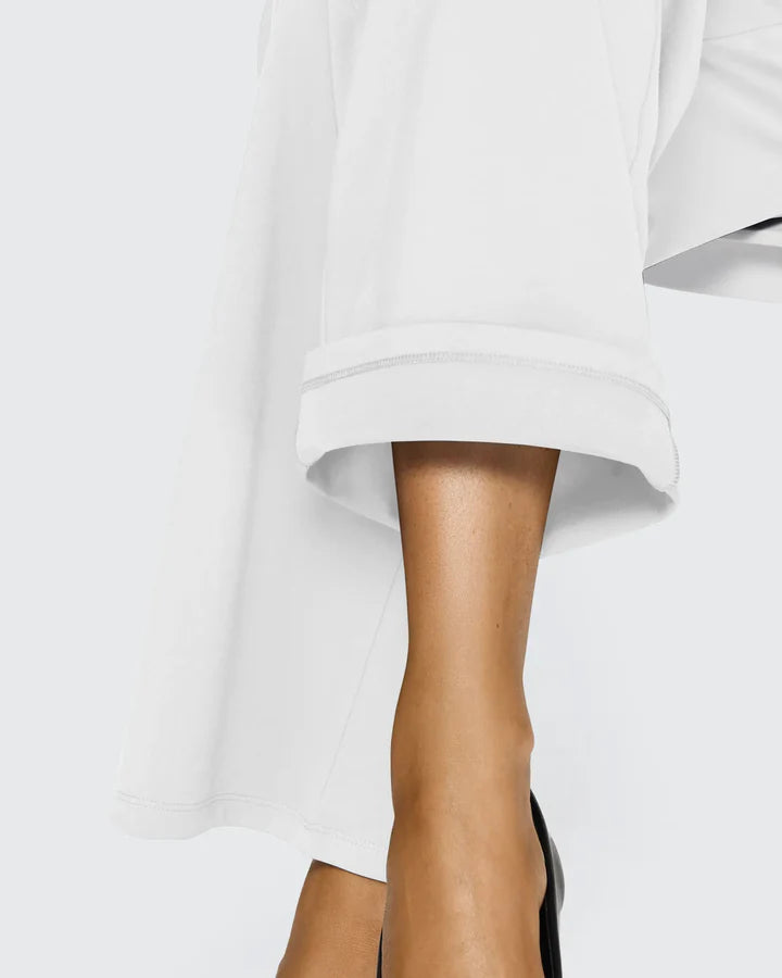 Loose High-Waist Business Casual Pants